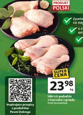 Udo lub podudzie z kurczaka zgrzedy promocja w Auchan