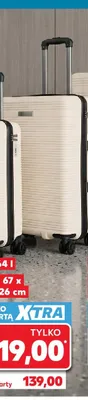Walizka ABS 64 l 67x44x26 cm promocja w Kaufland