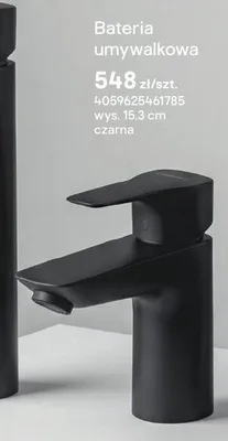 Bateria umywalkowa Hansgrohe My Sport czarna promocja w Castorama