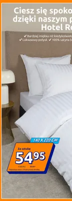 Poszewka Hotel Royal 140x220 cm promocja w Action