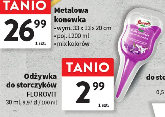 Odżywka do storczyków FLOROVIT promocja w Intermarche