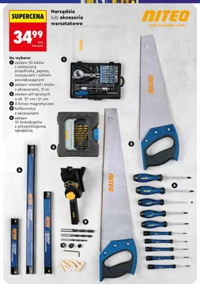 Zestaw pił ręcznych o dł. 37 cm i 51 cm promocja w Biedronka