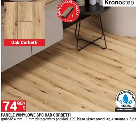 Panele winylowe SPC Dąb Corbetti promocja w Merkury Market