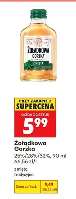 Likier Żołądkowa Gorzka tradycyjna promocja w Biedronka