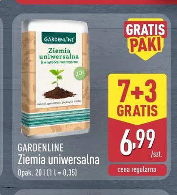Ziemia uniwersalna Gardenline promocja w Aldi