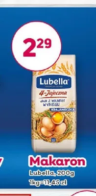 Makaron Lubella 4-Jajeczna Krajaneczka promocja w Bliski