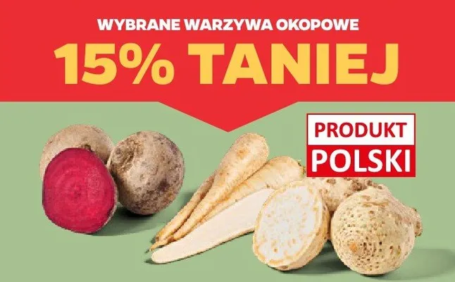 Burak czerwony Produkt polski promocja w Netto
