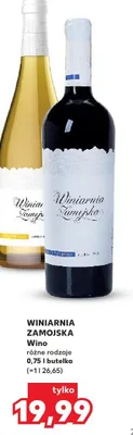 Wino różne rodzaje promocja w Kaufland