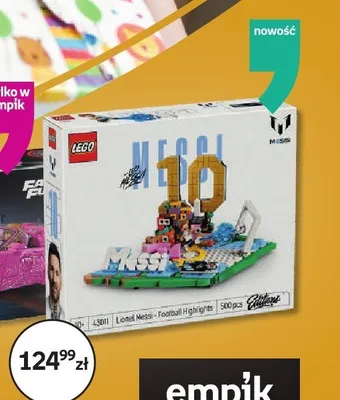 Klocki LEGO Lionel Messi Football Highlights promocja w Dzień Dziecka