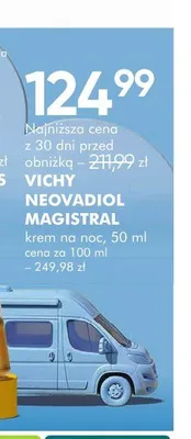 Krem na noc Vichy Neovadiol Magistral promocja w Super-Pharm