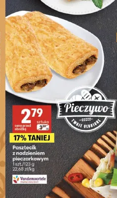 Pasztecik z nadzieniem pieczarkowym Twoje Ulubione promocja w Delikatesy Centrum