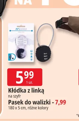 Pasek do walizki promocja w Leclerc