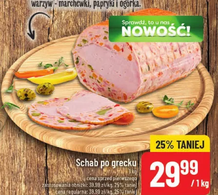 Schab po grecku promocja w POLOmarket