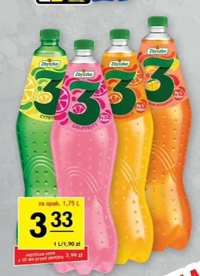 Napój Zbyszko 3 Owoce Cytryna promocja w Gram Market