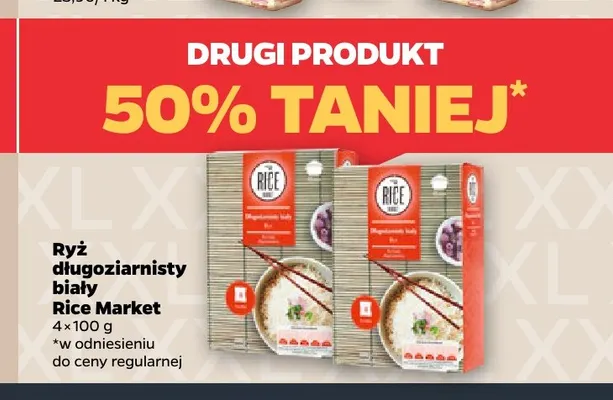 Ryż długoziarnisty biały Rice Market promocja w Netto