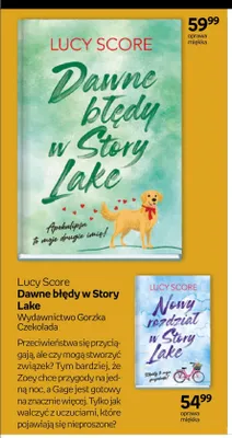 Książka Dawne błędy w Story Lake Lucy Score oprawa miękka promocja w Empik