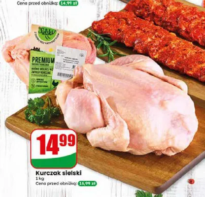 Kurczak sielski Premium promocja w Dino