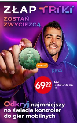 Kontroler do gier Triki promocja w Żabka