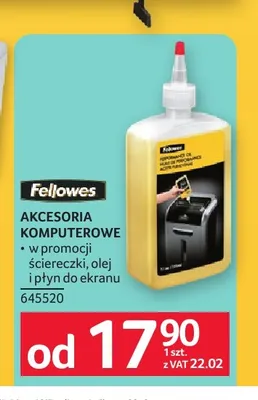 Akcesoria komputerowe Fellowes promocja w Selgros