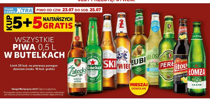 Piwo Tyskie Gronie promocja w Kaufland
