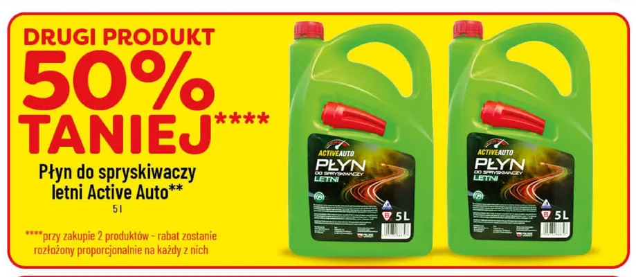 Płyn do spryskiwaczy letni ActiveAuto promocja w POLOmarket
