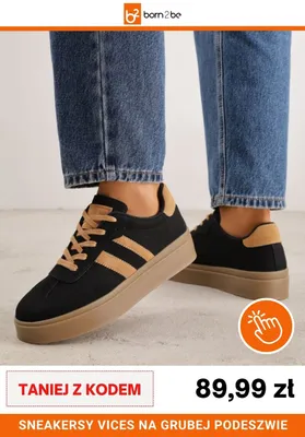Sneakersy Vices na grubej podeszwie promocja w Born2be