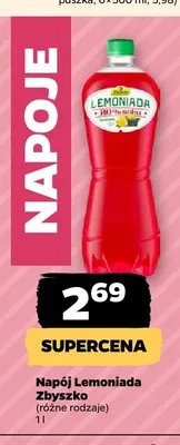 Napój lemoniada Zbyszko promocja w Netto