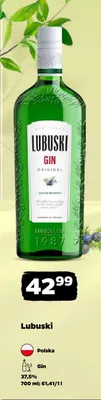 Gin Original promocja w Netto