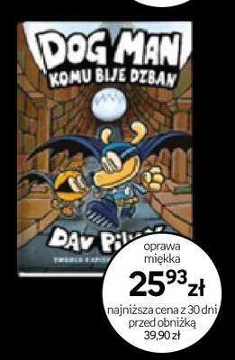 Książka Dog Man Komu Bije Dzwon oprawa miękka promocja w Empik