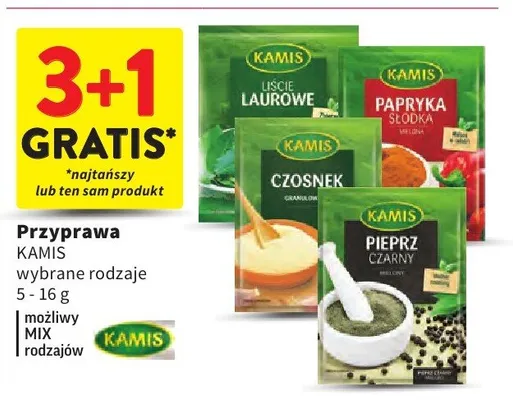 Przyprawa wybrane rodzaje promocja w Intermarche