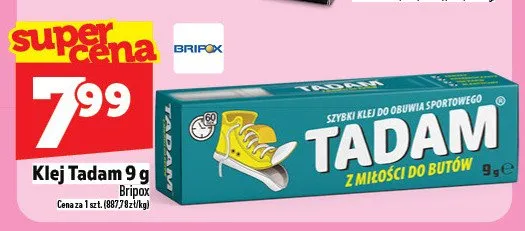 Klej Tadam 9g promocja w TOPAZ