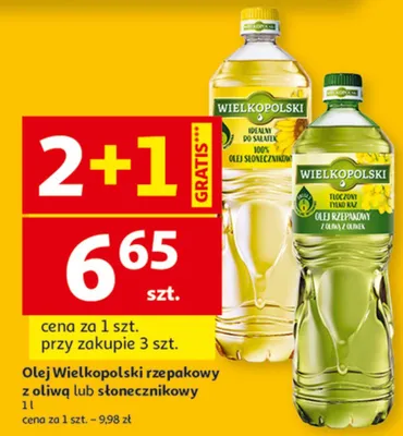 Olej promocja w Auchan