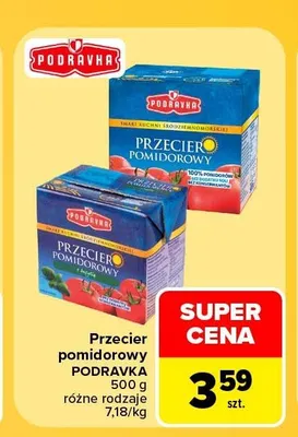 Przecier pomidorowy Podravka promocja w Carrefour