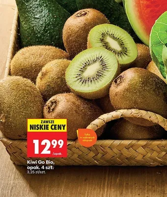 Kiwi Go Bio 4-pak promocja w Biedronka