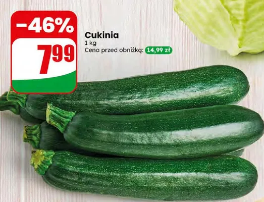 Cukinia promocja w Dino