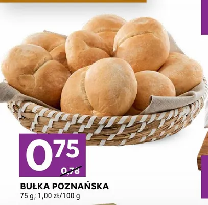 Bułka poznańska promocja w Stokrotka