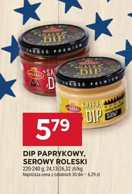 Dip paprykowy Roleski promocja w Stokrotka