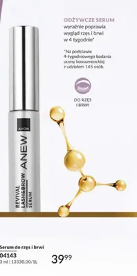 Serum do rzęs i brwi Avon Anew promocja w AVON