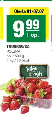 Truskawka polska promocja w SPAR