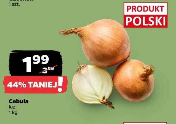 Cebula luz promocja w Netto