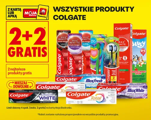 Produkty Colgate promocja w Biedronka