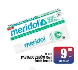 Pasta do zębów Meridol Fresh Breath promocja w Tomi Markt