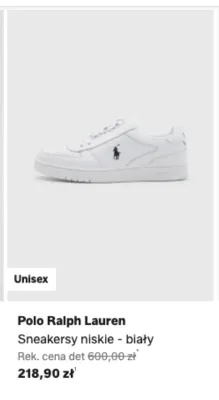 Sneakersy niskie Polo Ralph Lauren białe promocja w Lounge by Zalando