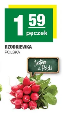 Rzodkiewka polska promocja w SPAR