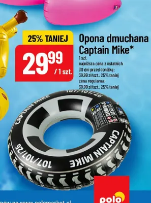 Opona dmuchana Captain Mike promocja w POLOmarket