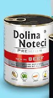 Karma dla psa Dolina Noteci Premium Rich in beef promocja w Aldi
