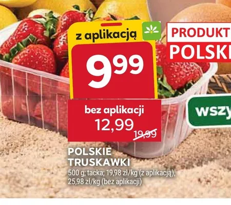 Truskawki polskie promocja w Stokrotka