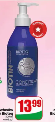 Odżywka do włosów Bioteq Biotin promocja w Dino