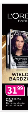 Farba do włosów L'Oréal Préférence Vivid promocja w Drogerie Polskie