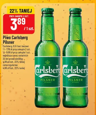 Piwo Carlsberg Pilsner promocja w POLOmarket